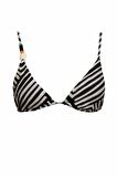 DeFacto Regular Fit Çizgili Üçgen Bikini Üstü-Fall in Love C3198AX24SMBK81
