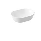VitrA Geo 7427B001-0016 Geo Oval Çanak Lavabo, 55 cm, Mat Beyaz
