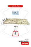 XPERMATE Şezlong Minderi PUNTO 60x180x12 cm Bej