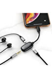 Lightning 3.5mm Kulaklık Şarj Çevirici Dönüştürücü
