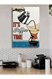 Cafe Caffe Cafeler Kahve Büfe Büfeler Için Abstract Trend Dekoratif Kanvas Canvas Tablo Tablolar