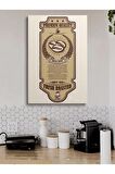 Cafe Caffe Cafeler Kahve Büfe Büfeler Için Abstract Trend Dekoratif Kanvas Canvas Tablo Tablolar