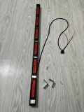 90Cm Off Road Çakarlı Led Turuncu 25 Modlu 