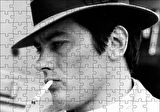 Cakapuzzle  Alain Delon Şapkalı Puzzle Yapboz MDF Ahşap
