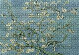 Cakapuzzle  Çiçek Açan Badem Agacı Van Gogh Puzzle Yapboz MDF Ahşap
