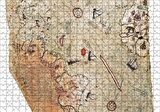 Cakapuzzle  Piri Reis Haritası Puzzle Yapboz MDF Ahşap