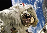 Cakapuzzle  Uzaydaki Astronot Puzzle Yapboz MDF Ahşap
