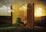 Cakapuzzle  Doğa Kitap Yol Hayal Sanal Puzzle Yapboz MDF Ahşap