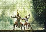 Cakapuzzle  Tayland Sanatı Puzzle Yapboz MDF Ahşap