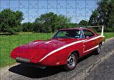 Cakapuzzle  Dodge Charger Daytona Klsasik Görsel Puzzle Yapboz MDF Ahşap