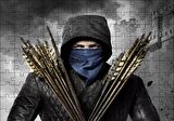 Cakapuzzle  Robin Hood Taron Eggerton Puzzle Yapboz MDF Ahşap