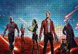 Cakapuzzle  Guardians of The Galaxy Vol 2 Kahramanlar ve Meteorlar Puzzle Yapboz MDF Ahşap