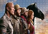 Cakapuzzle  Jumanji The Next Level Kahramanlar Profil Puzzle Yapboz MDF Ahşap