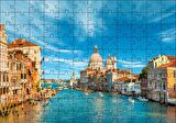 Cakapuzzle  İtalya Venedik Büyük Kanal Puzzle Yapboz MDF Ahşap