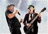 Cakapuzzle  ACDC Angus ve Malcolm Puzzle Yapboz MDF Ahşap