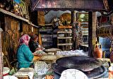 Cakapuzzle  Sacda Ekmek Yapan Kadınlar Puzzle Yapboz MDF Ahşap