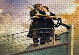 Cakapuzzle  Titanic Rose ve Jack Güvertede Puzzle Yapboz MDF Ahşap