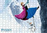 Cakapuzzle  Frozen Anna ve Kardan Adam Puzzle Yapboz MDF Ahşap
