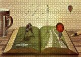 Cakapuzzle  Yazarın Kreatif Dünyası Puzzle Yapboz MDF Ahşap