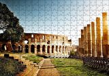 Cakapuzzle  İtalya Roma Kolezyum Işık Kule Kalıntıları Puzzle Yapboz MDF Ahşap