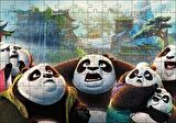 Cakapuzzle  Kung Fu Panda 3 Panda Ailesi Puzzle Yapboz MDF Ahşap