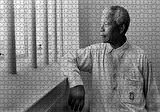 Cakapuzzle  Nelson Mandela Parmaklıklar Ardında Puzzle Yapboz MDF Ahşap