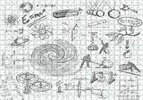 Cakapuzzle  Fizik Formülleri Ve Fizik Kuralları Eskiz Çizimleri Puzzle Yapboz MDF Ahşap