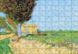 Cakapuzzle  Vincent Van Gogh Lane Near Arles Puzzle Yapboz MDF Ahşap