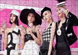Cakapuzzle  Blackpink Üyeleri Ve Dondurma Konsepti Puzzle Yapboz MDF Ahşap