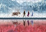 Cakapuzzle  Buzlar Kraliçesi Ve Arkadaşları Animasyon Puzzle Yapboz MDF Ahşap