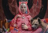 Cakapuzzle  Harley Quinn Ayrılık Gözyaşları Görseli Puzzle Yapboz MDF Ahşap