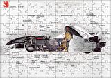 Cakapuzzle  F1 Arabasının Anatomisi Görseli Puzzle Yapboz MDF Ahşap