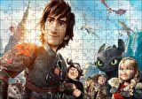 Cakapuzzle  Ejderhanı Nasıl Eğitirsin 2 Tüm Karakterler Puzzle Yapboz MDF Ahşap