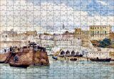 Cakapuzzle Fas Tanca Limanı Tablo 1894 Puzzle Yapboz MDF Ahşap
