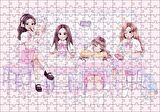 Cakapuzzle Black Pink Pop Grubu Üyeleri Çocuksu Çizim Puzzle Yapboz MDF Ahşap