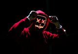 Cakapuzzle Dark Mask Görseli Puzzle Yapboz MDF Ahşap