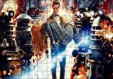Cakapuzzle Doctor Who 7. Sezon Görseli Puzzle Yapboz MDF Ahşap