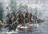 Cakapuzzle Game Of Thrones Savaşı Animasyon Görseli Puzzle Yapboz MDF Ahşap