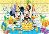 Cakapuzzle Mickey Mouse Ve Arkadaşları Doğum Günü Puzzle Yapboz MDF Ahşap