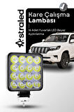 12-24V 16 LED Offroad ATV Kamyon Tır Traktör İş Makinesi