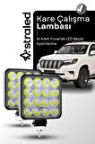 12-24V 16 LED 2 Adet Offroad ATV Kamyon Tır Traktör İş Makinesi