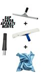 1 takım silecek kafa dayanıklı pratik kullanışlı pencere yıkama sileceği 35 cm çekçek peluş set