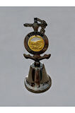 BODRUM Temalı Metal Çan 4,5cm x 9,5cm