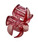 Pembe Lotus Akrilik Büyük Boy Mandal Toka