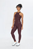 Lesa Wear Çapraz Detaylı Basic Spor Crop Atlet