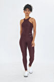 Lesa Wear Çapraz Detaylı Basic Spor Crop Atlet