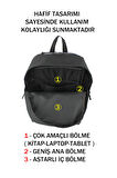 Kadın Sırt Çanta Hafif Tasarım Günlük Kullanım Yandan Gepli Su Geçirmez Kumaş