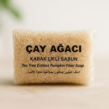 Doğal Çay Ağacı Kabak Lifli Sabun