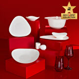Karaca Fine Pearl Tristan 62 Parça 12 Kişilik Yemek Takımı Gold