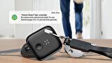 Air tag Akıllı Bluetooth Takip Cihazı Apple Find My App ile Konum, Eşya Bulucu Siyah Tag X6602